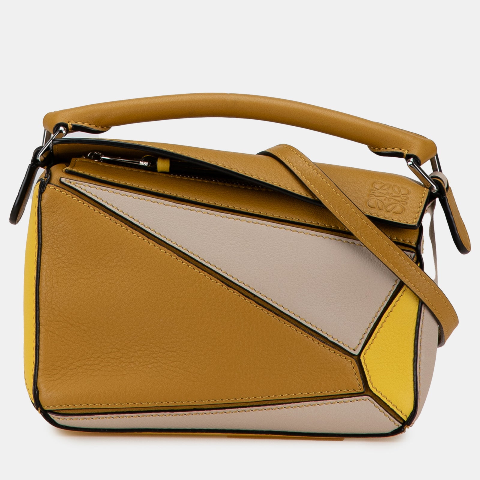 Loewe Mini Tricolor Puzzle Satchel