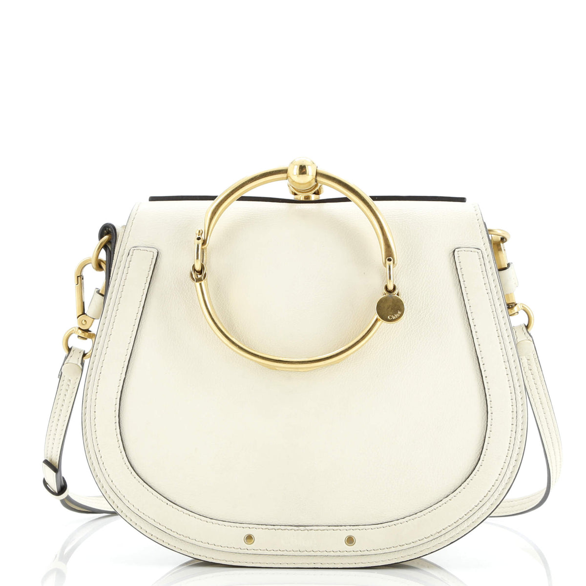 Chloe CHLOE Nile Crossbody Bag Leather Medium