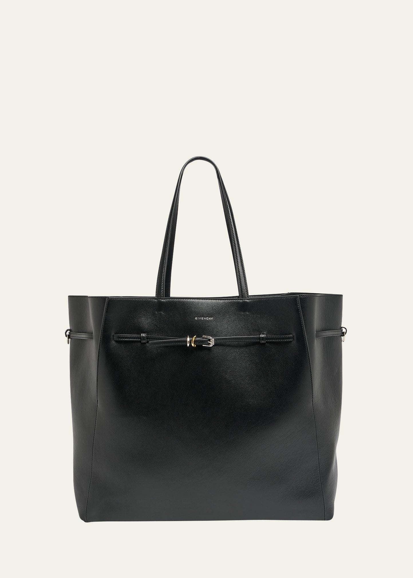 Givenchy Voyou Large North-South Tote Bag in Tumbled Leather