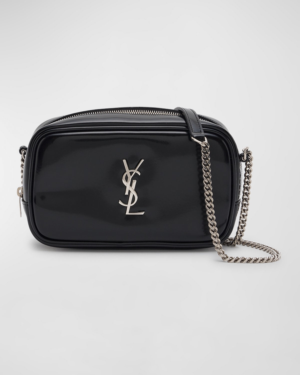 Saint Laurent Lou Mini YSL Camera Bag in Spazzolato Leather