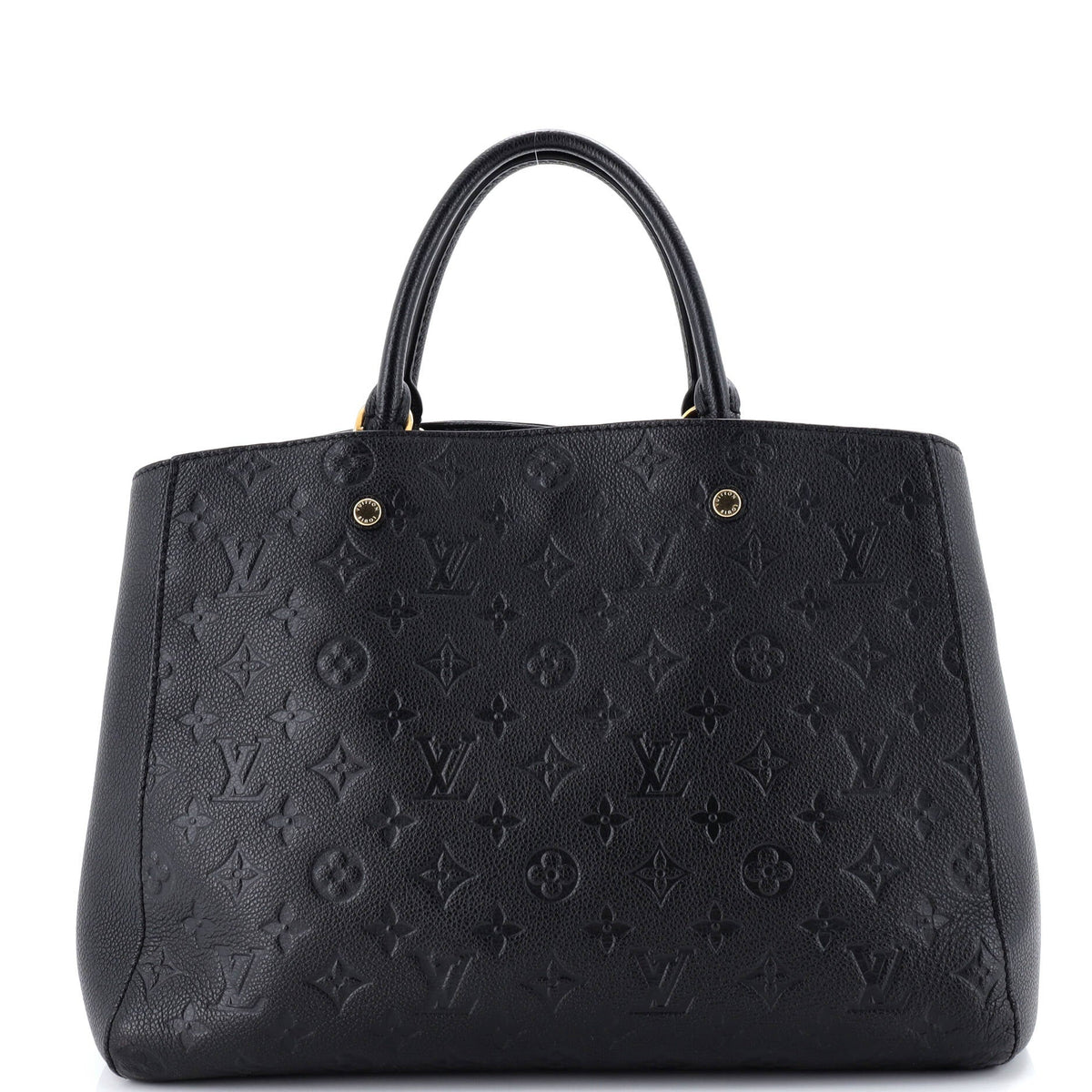 Louis Vuitton Montaigne Handbag Monogram Empreinte Leather GM