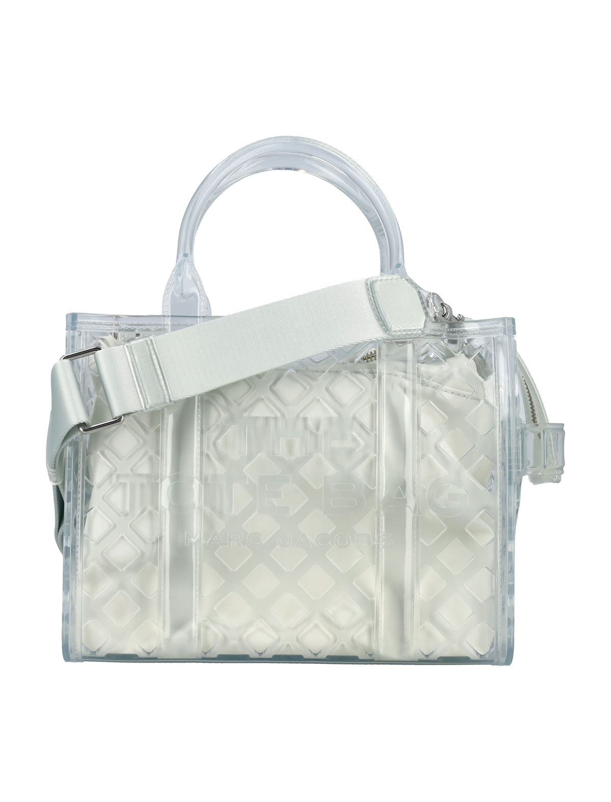 Marc Jacobs Women's The Jelly Small Tote Bag in Clear | 24A2P4HTT054H03 Color 969