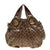 Brown GG crystal Canvas Small Hysteria Hobo