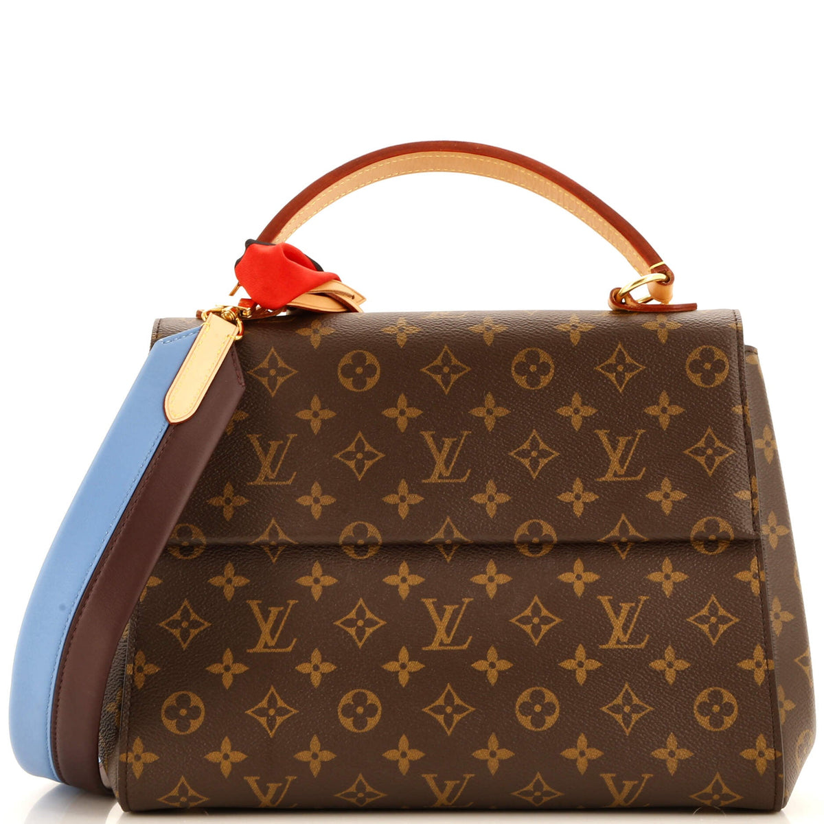 Louis Vuitton Cluny Top Handle Bag Monogram Canvas MM