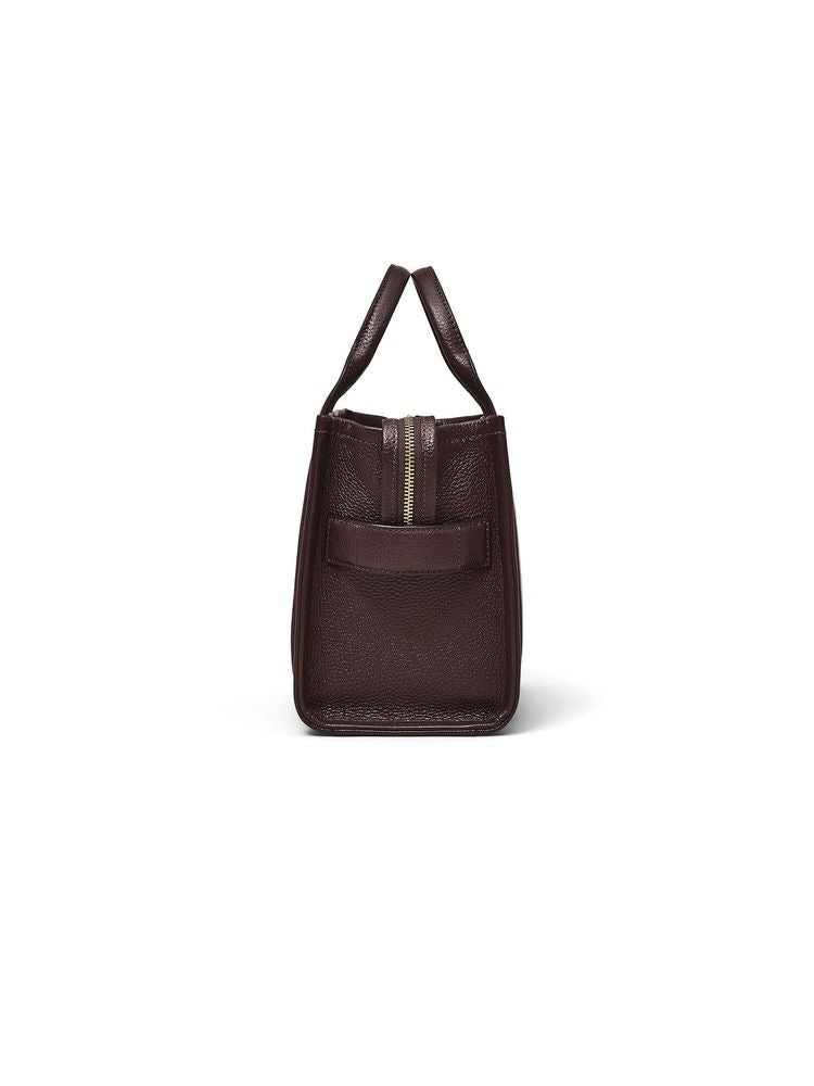 Marc Jacobs Marc Jacobs Babe Top Handle Cow Leather Tote Bag - Brown