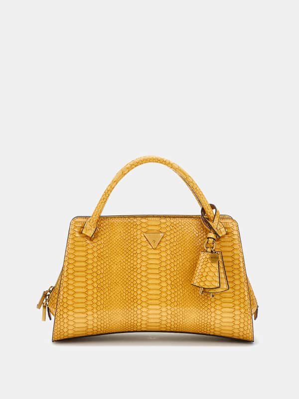 Guess Annita Python-Print Handbag