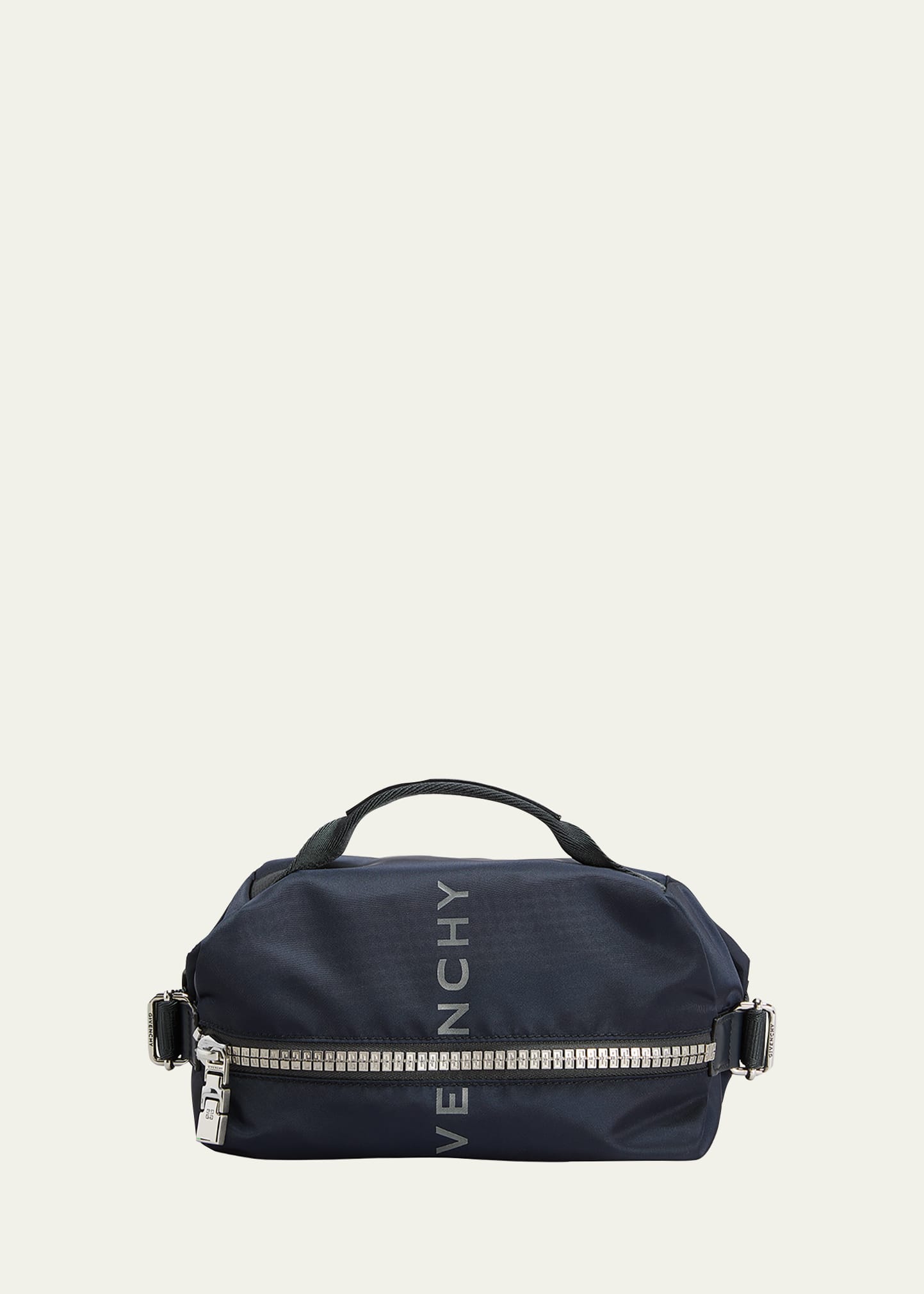 Givenchy Sac banane en nylon G-Zip Bumbag 4G pour homme