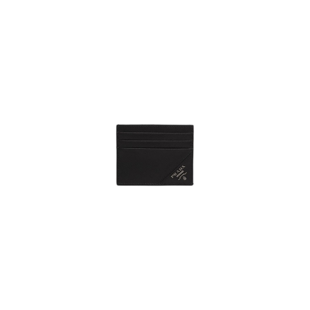 Prada Men's Luxurious Calf Leather Cardholder in Nero | 2MC223QME