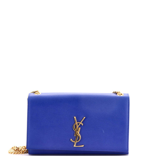 Classic Monogram Crossbody Bag Grainy Leather Medium