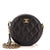 CHANEL Miss Coco Round Clutch with Chain Quilted Caviar Mini