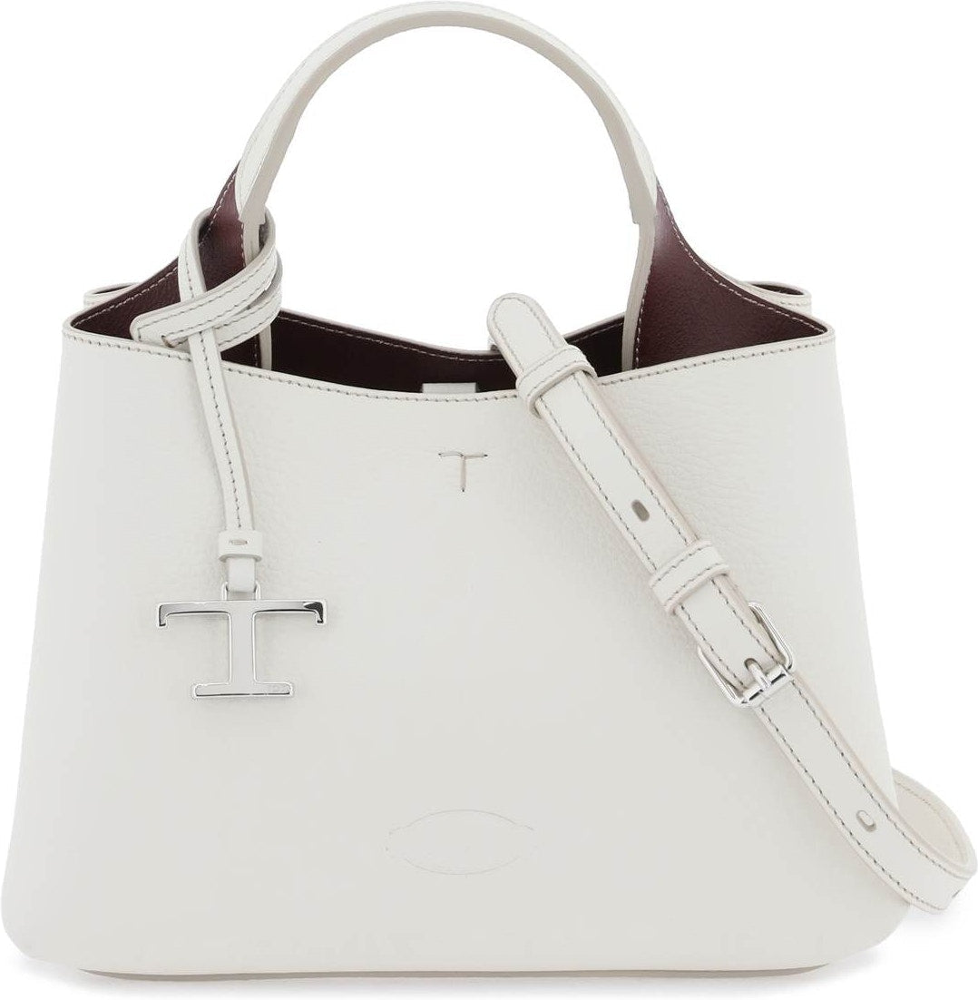 Tod's Women's Leather Handbag in White | XBWAPAEL000QRI