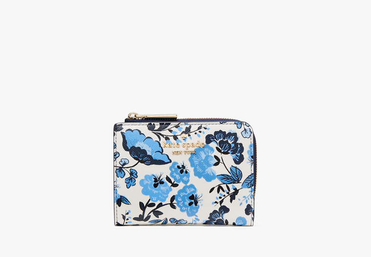 Kate Spade New York Madison Vase Floral Small L Zip Wallet