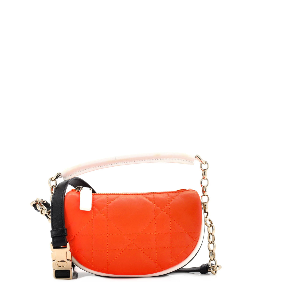 Christian Dior Vibe Hobo Cannage Quilt Lambskin Mini