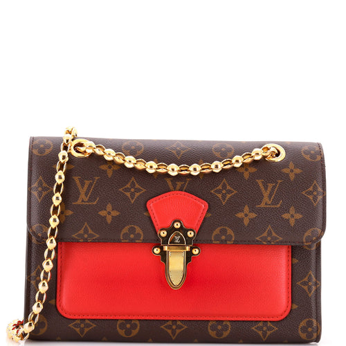Victoire Handbag Monogram Canvas and Leather