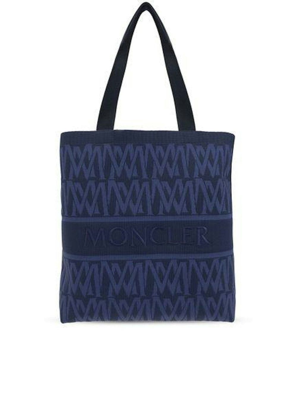 Men's Knit Tote Bag in Mediumblue | J109A5D00010M4078