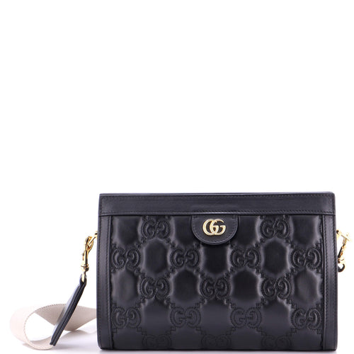 GUCCI GG Shoulder Bag GG Matelasse Leather Small