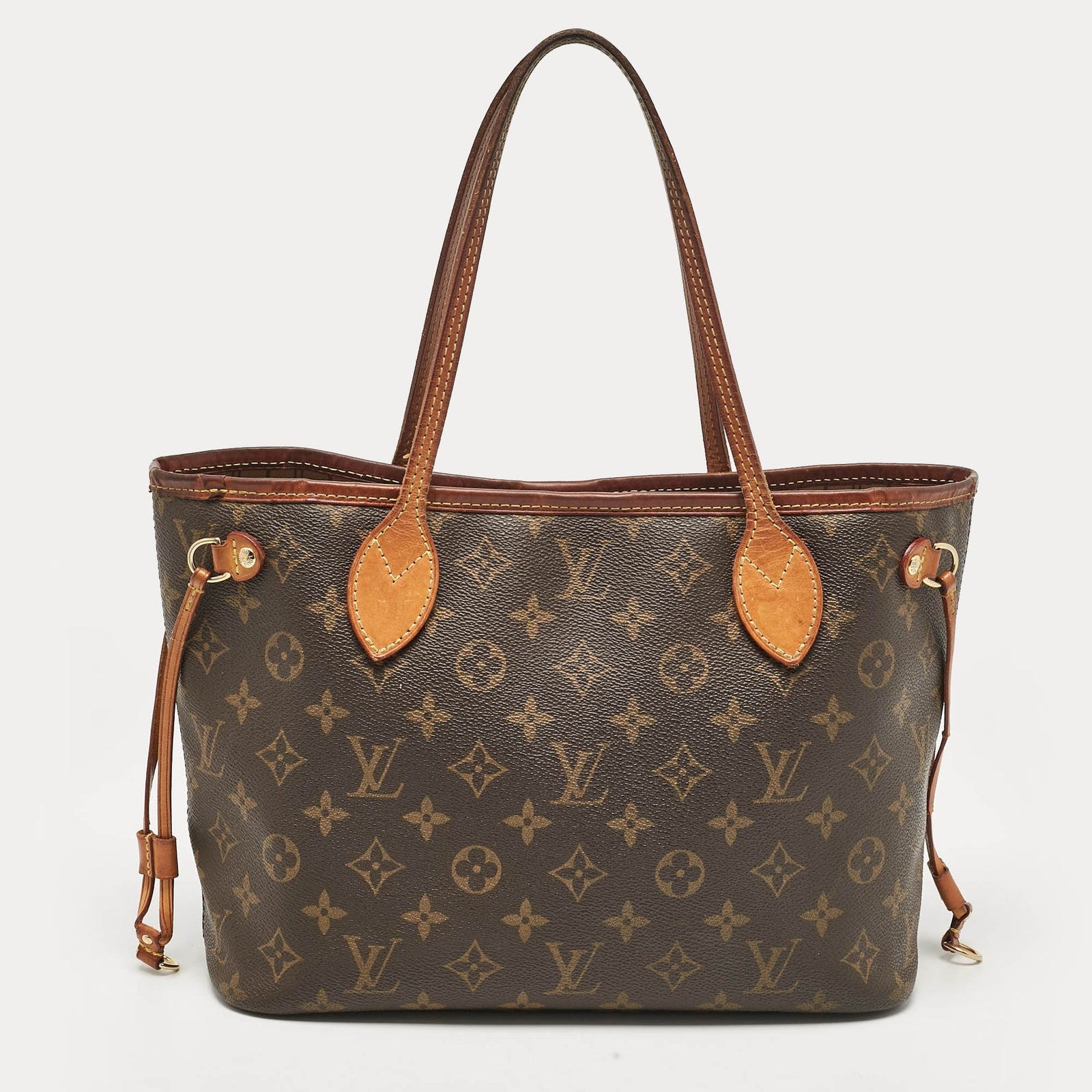 Louis Vuitton Neverfull PM-Tasche aus Canvas mit Monogramm