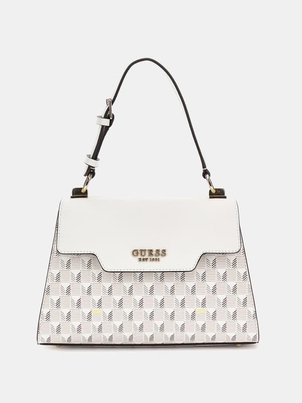 Guess Hallie Handtasche mit geometrischem Print