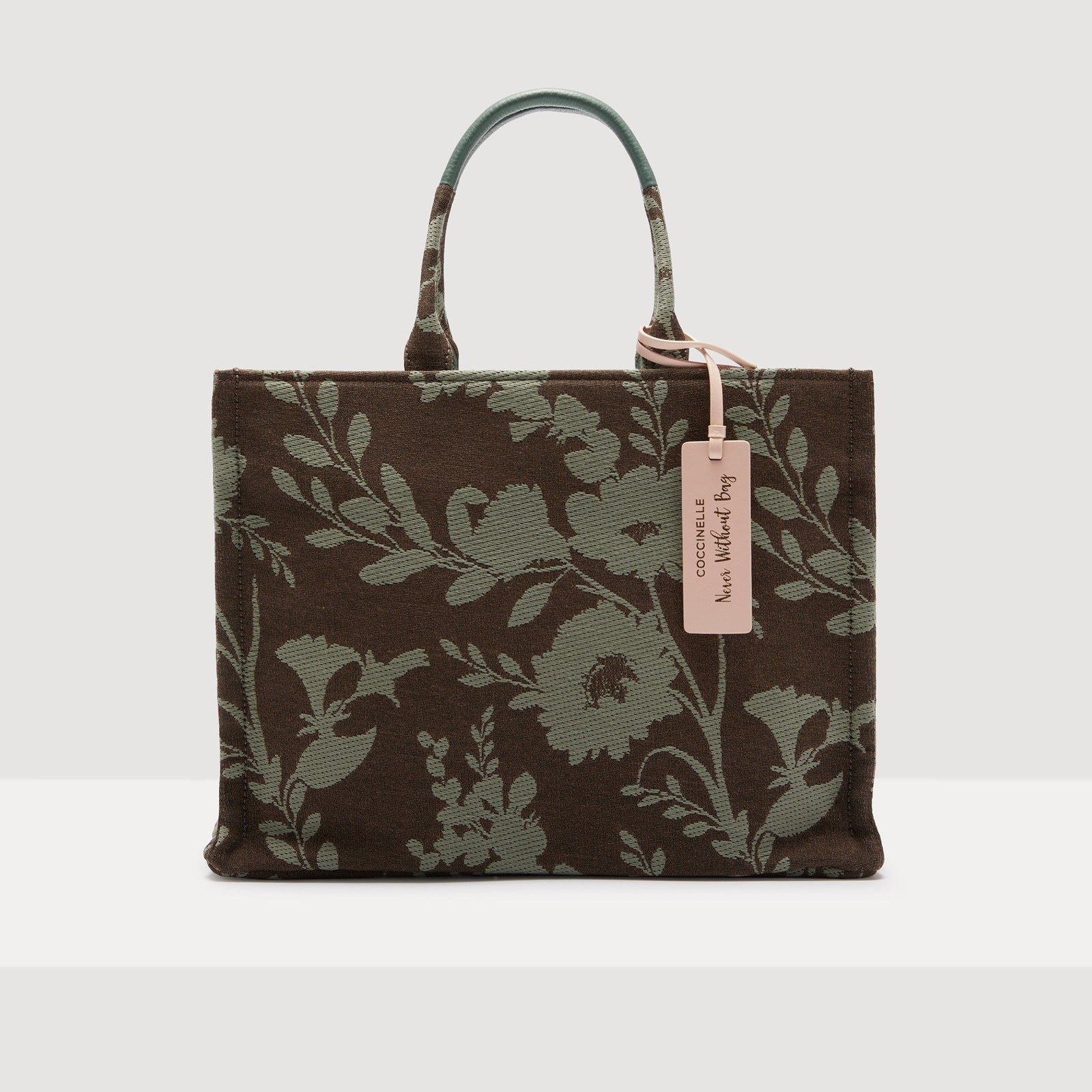 Coccinelle Never Without Bag Flower Jacquard Medium