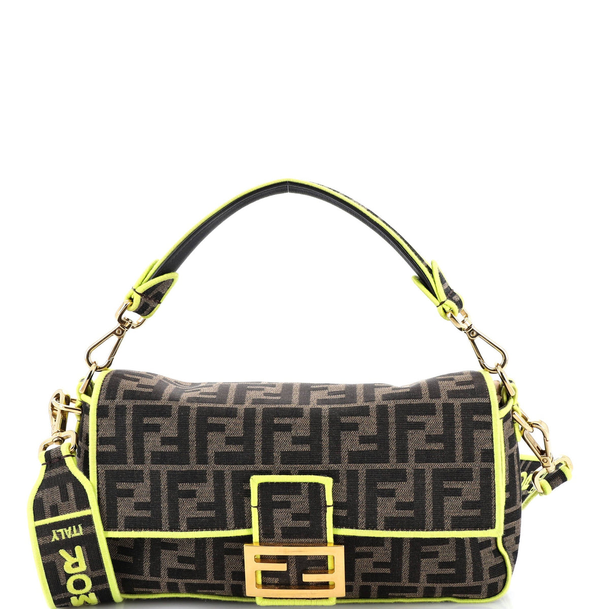 Fendi FENDI Baguette NM Bag Zucca Canvas Medium