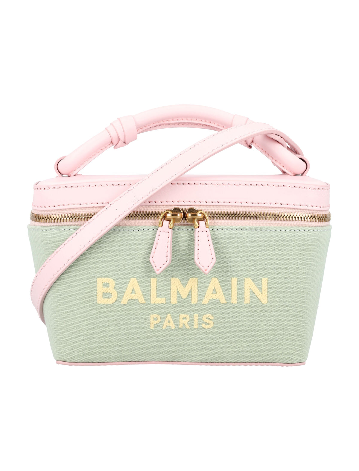 Balmain Women's B-Army Vanity Case in Mint | 24ADN1BG921TCNY Color UJR