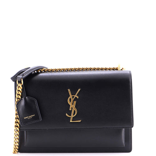 Sunset Crossbody Bag Leather Medium