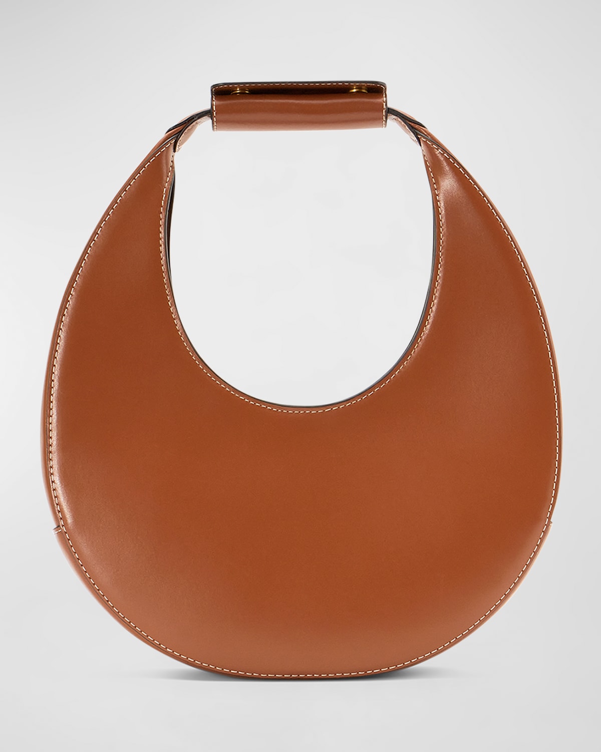 Staud Moon Leather Hobo Bag