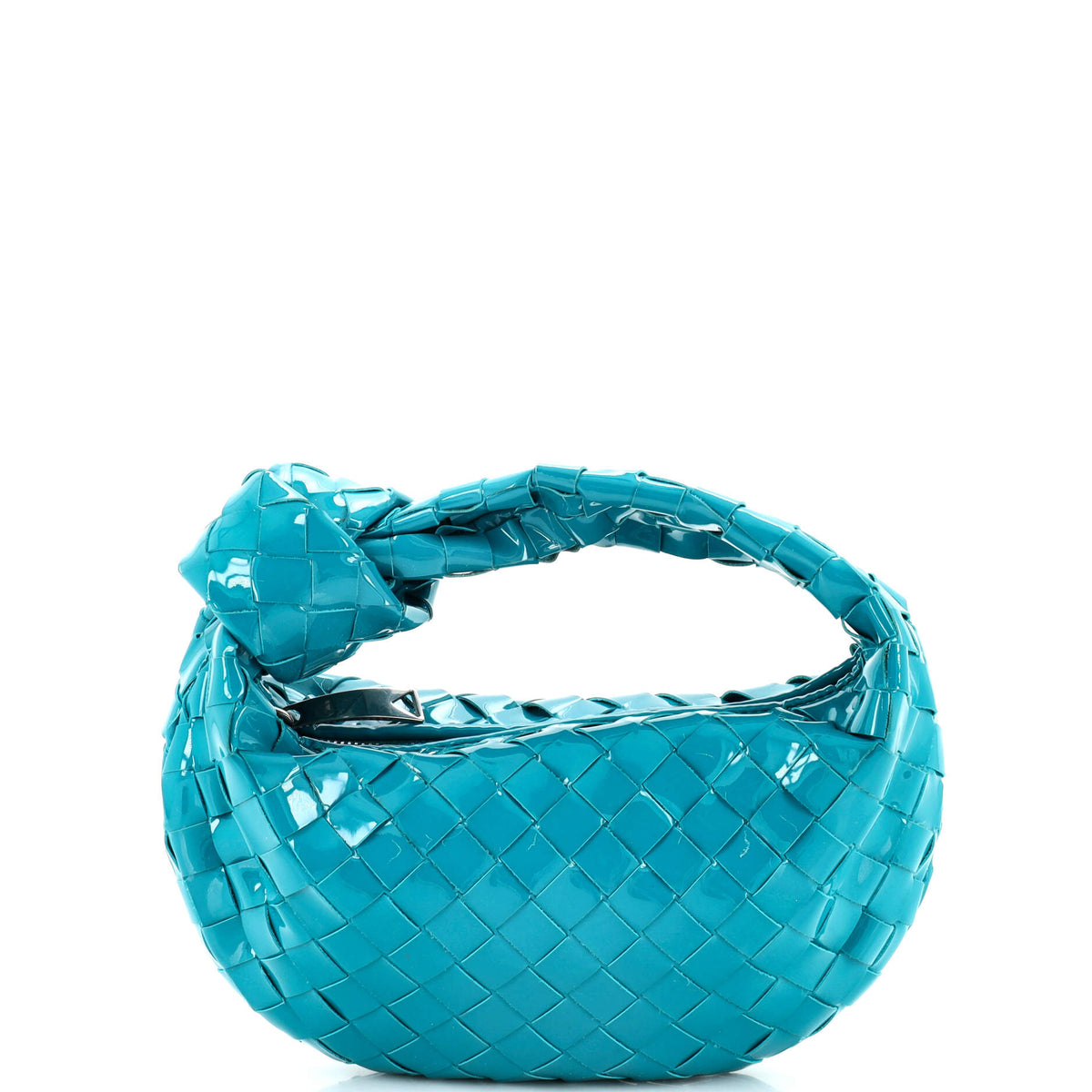 Bottega Veneta BV Jodie Hobo Intrecciato Patent Mini