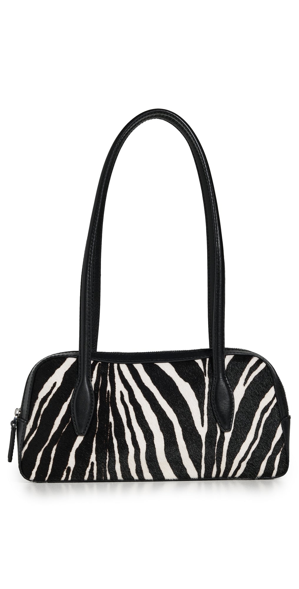 Madewell Mini Satchel Zebra Shoulder Bag True Black Multi One Size