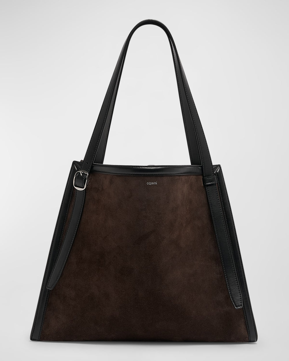 Belt Suede Tote Bag