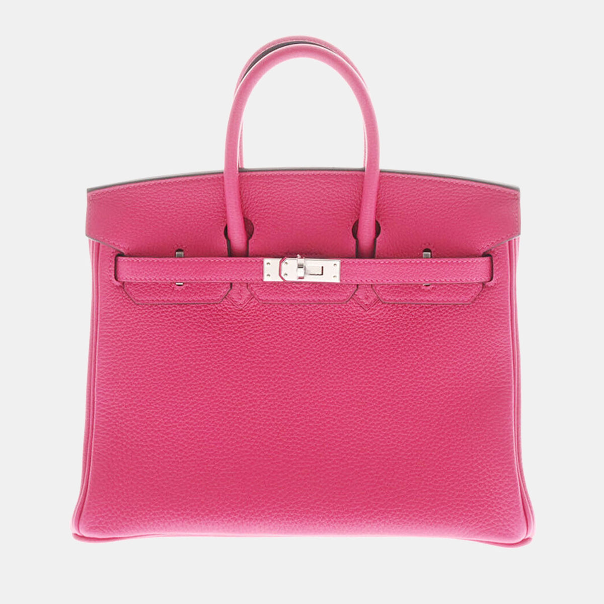 Hermès Pink Togo Leather Palladium Hardware Birkin 25 Bag