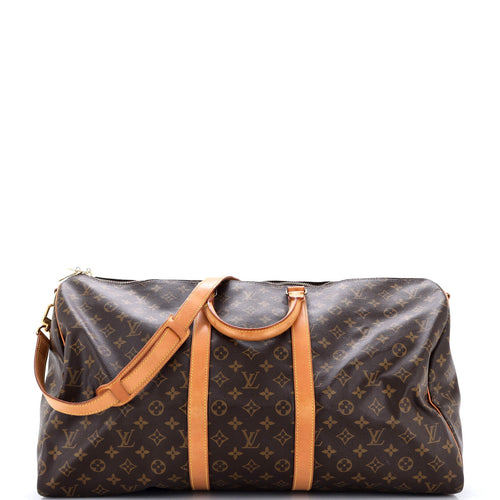 Keepall Bandouliere Bag Monogram Canvas 55