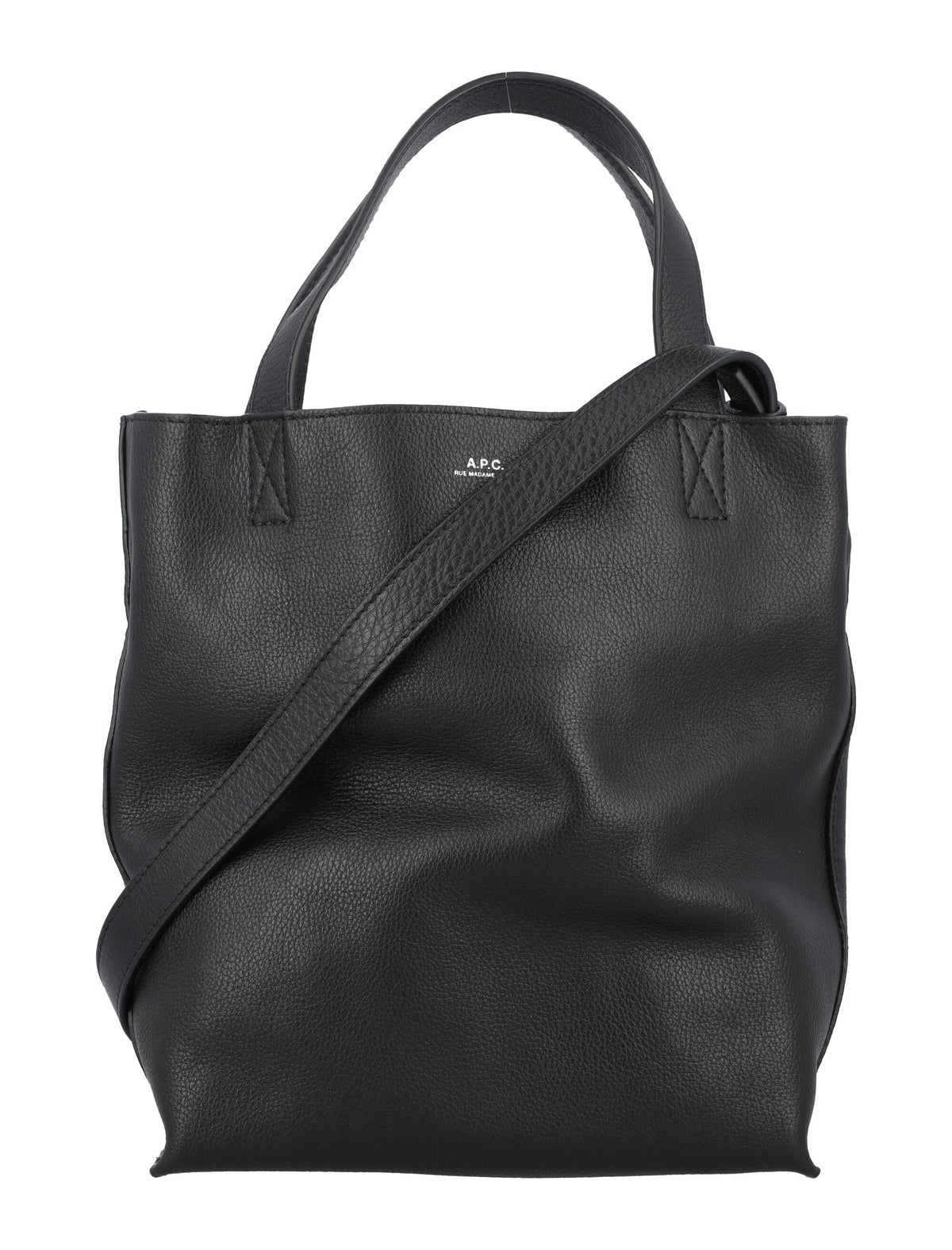 A.p.c. Men's Maiko Small Shopping Bag in Black | 24AM61667PXBOK Color LZZ