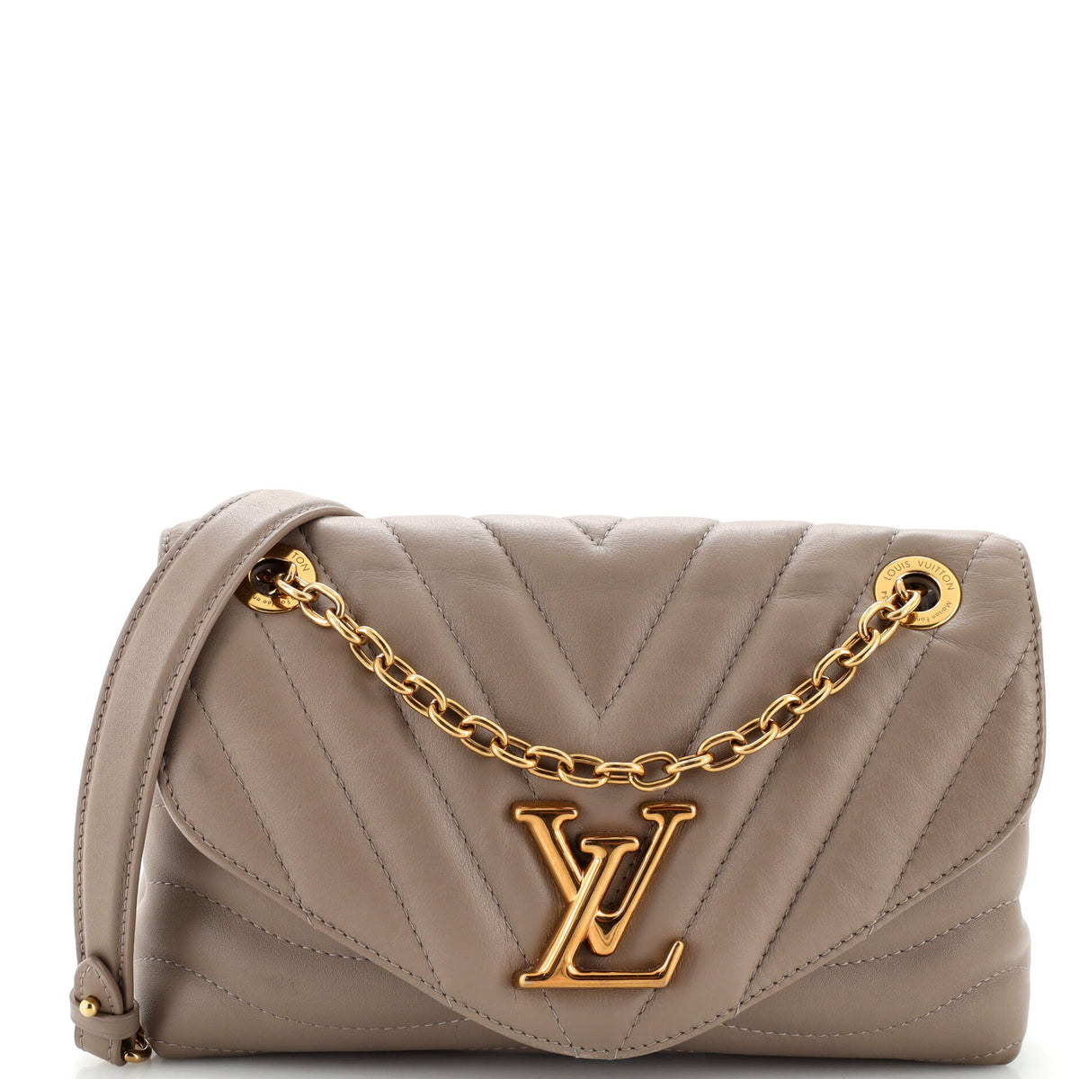 Louis Vuitton New Wave Chain Bag NM Quilted Leather MM