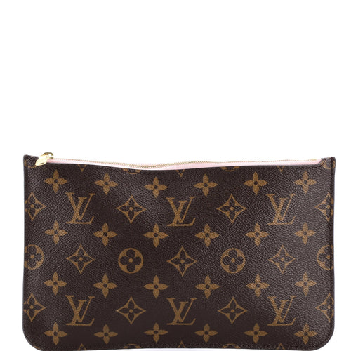 Neverfull Pochette Monogram Canvas Large