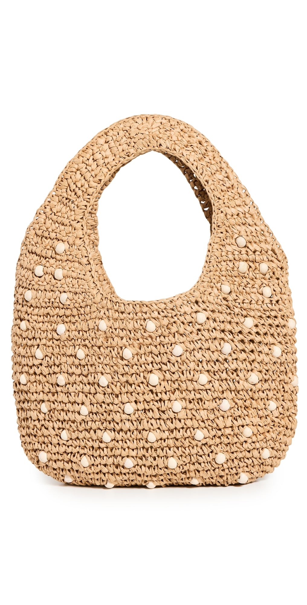 Madewell Micro Straw Beaded Bag Natural One Size