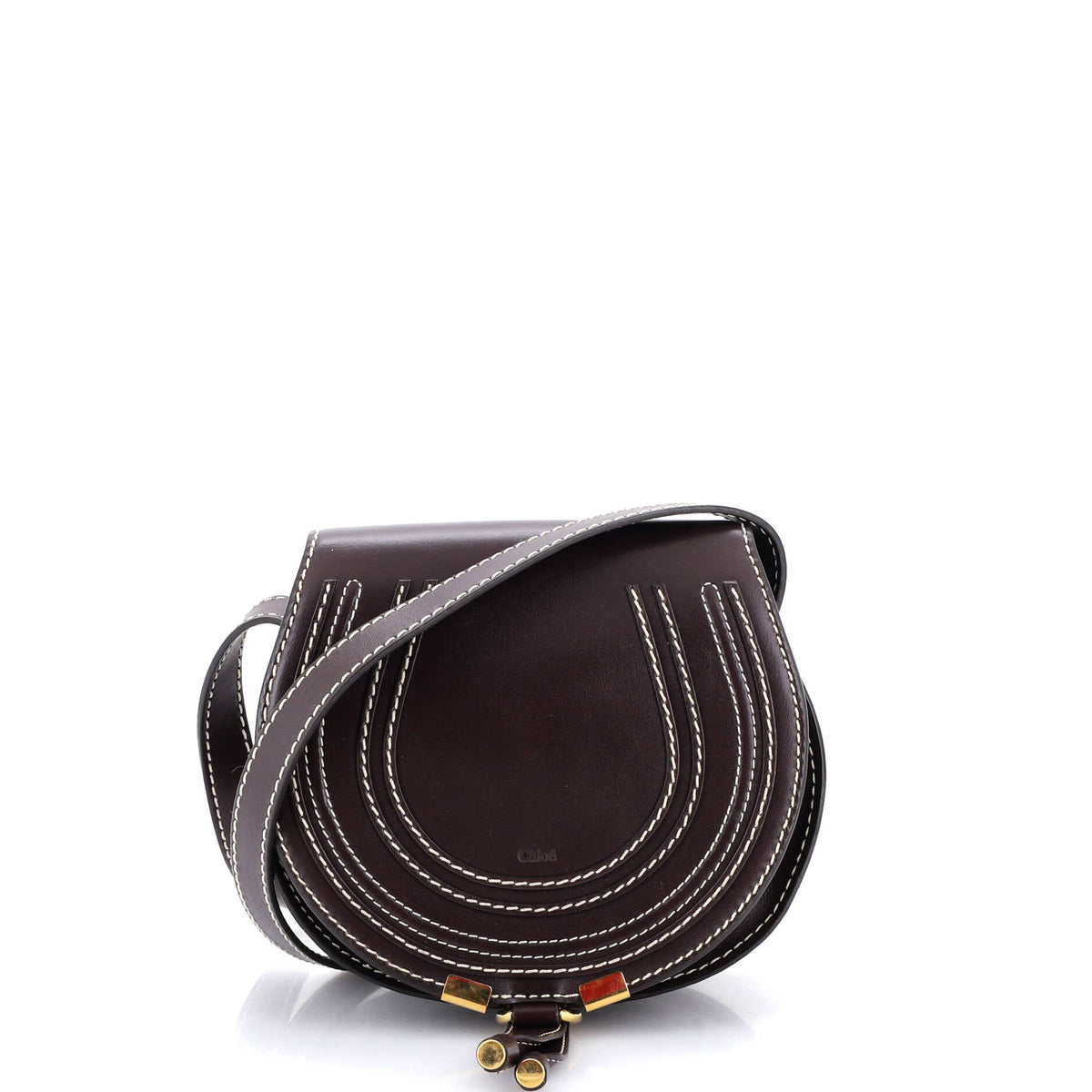 Chloe CHLOE Marcie Crossbody Bag Leather Small