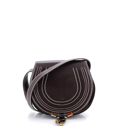 CHLOE Marcie Crossbody Bag Leather Small