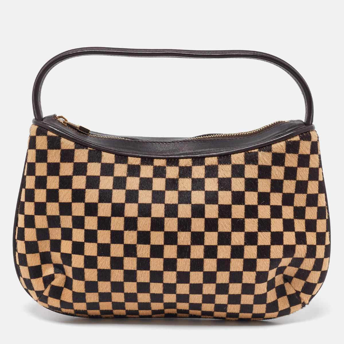Louis Vuitton Damier Calfhair and Leather Limited Edition Sauvage Tigre Bag