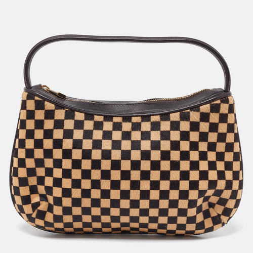 Damier Calfhair and Leather Limited Edition Sauvage Tigre Bag