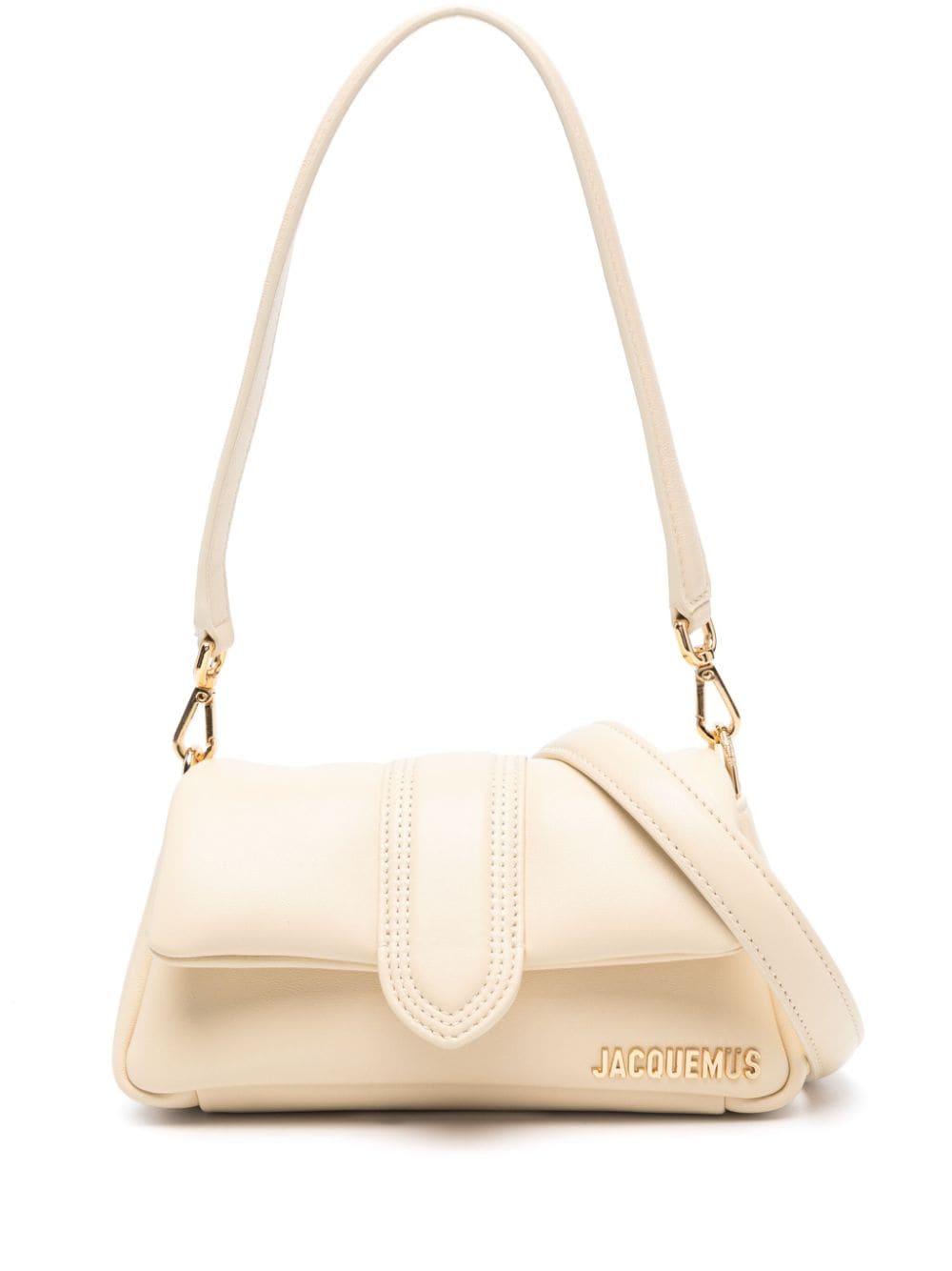 Women's Le Petit Bambimou Leather Shoulder Bag in Ivory | Size UNI | 233BA335