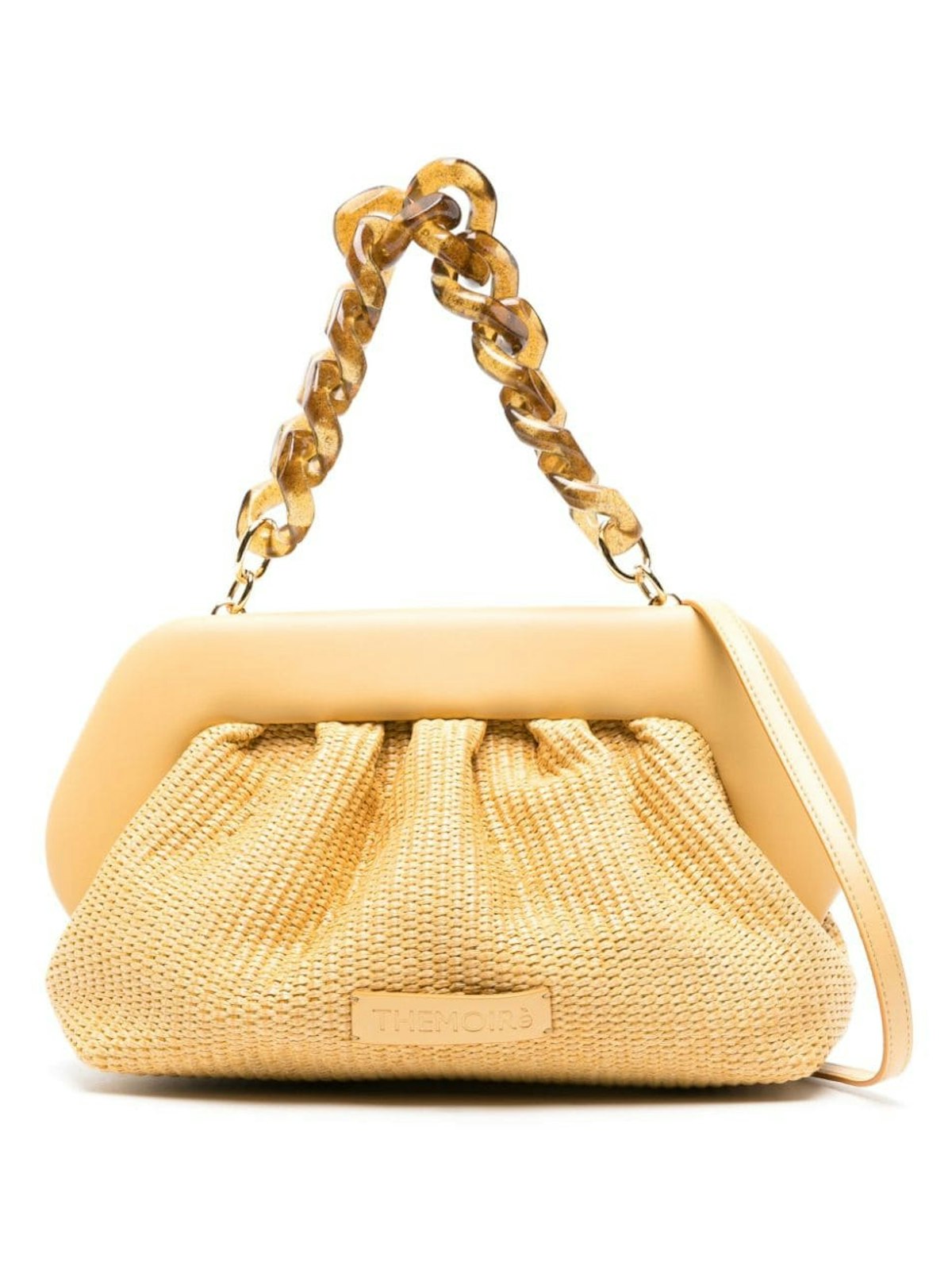 ThemoirÃ¨ Women's Bios Straw Chaitea in Yellow | Size UNI | TMSR24BP77CHAITEA