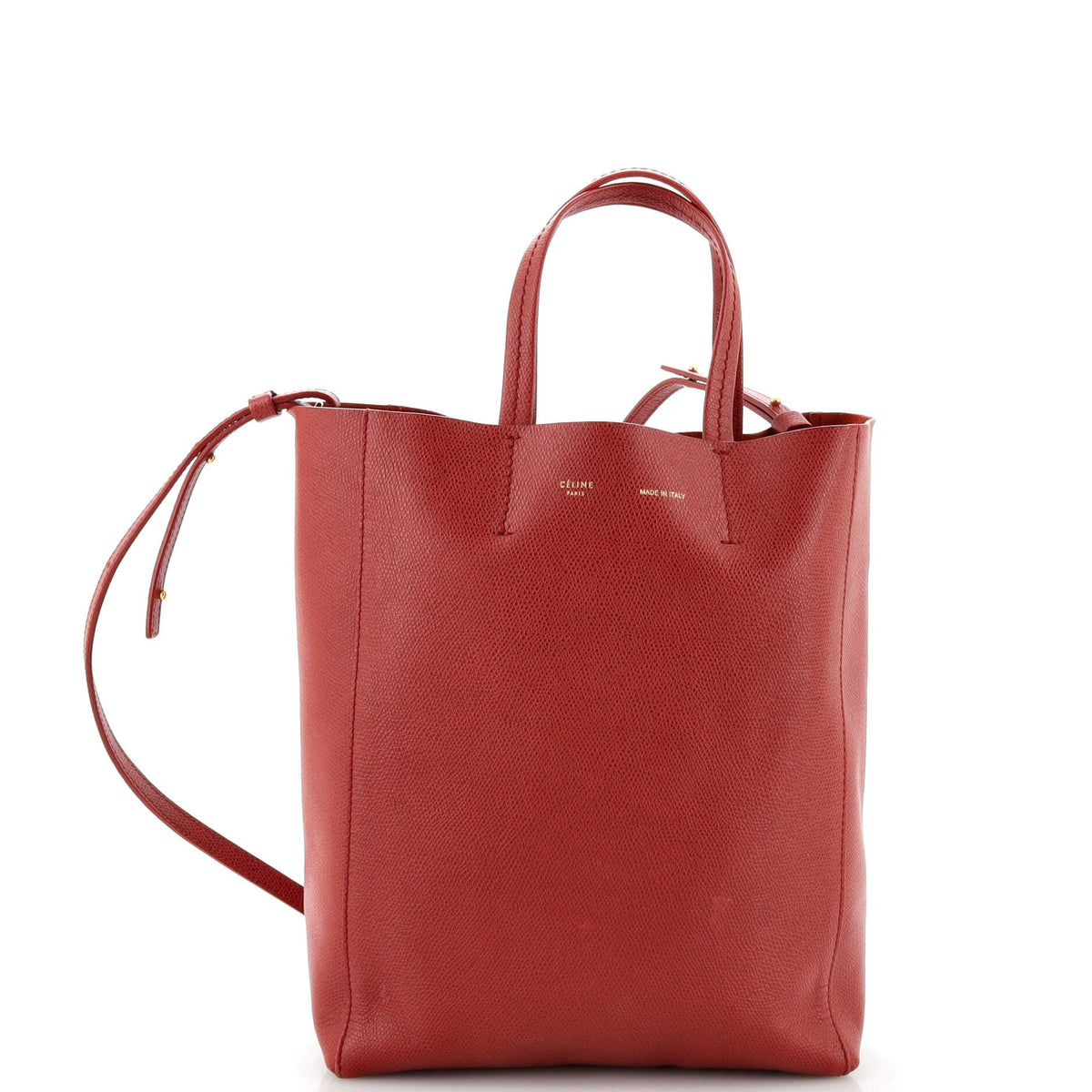 Celine CELINE Vertical Cabas Tote Grained Calfskin Small