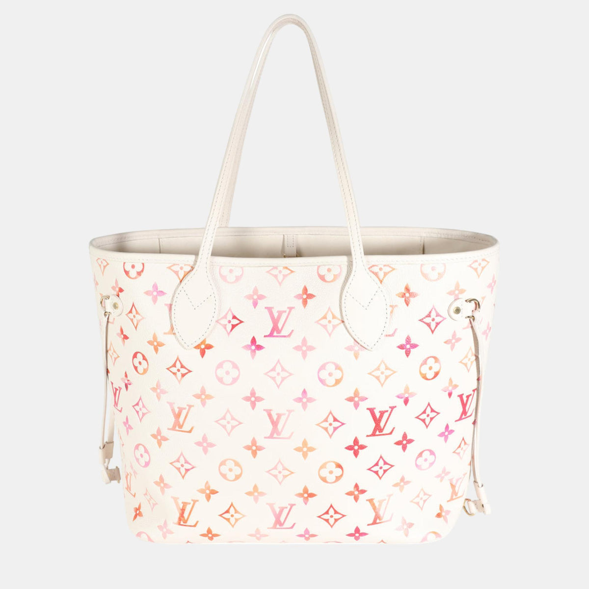 Louis Vuitton Monogram Empreinte Sunrise Aquarelle Neverfull MM Tote Bag