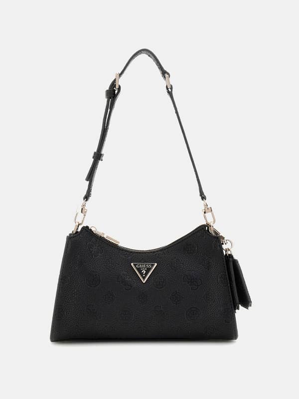 Guess Cresidia 4G Peony Logo Shoulder Bag