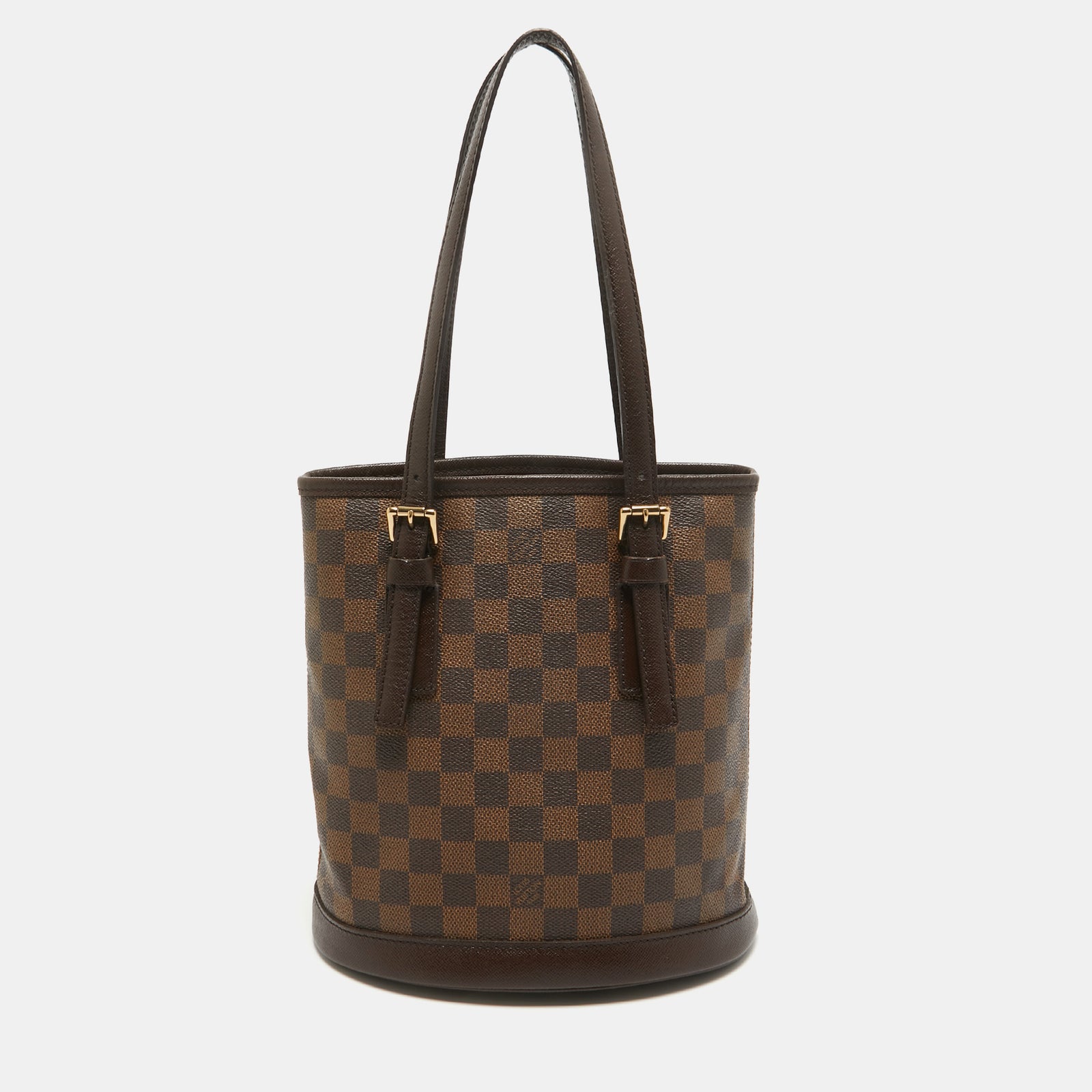 Louis Vuitton Damier Ebene Canvas Marais Beuteltasche