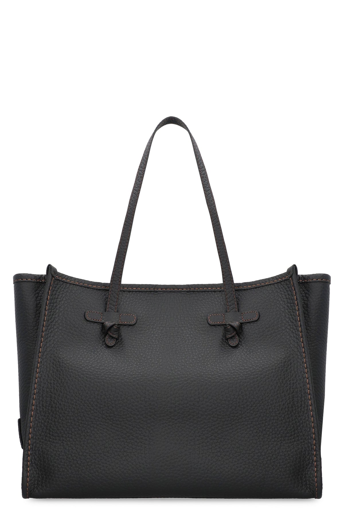 Gianni Chiarini Women's Marcella Smooth Leather Tote Bag in Black | BS9330BBL Color 001