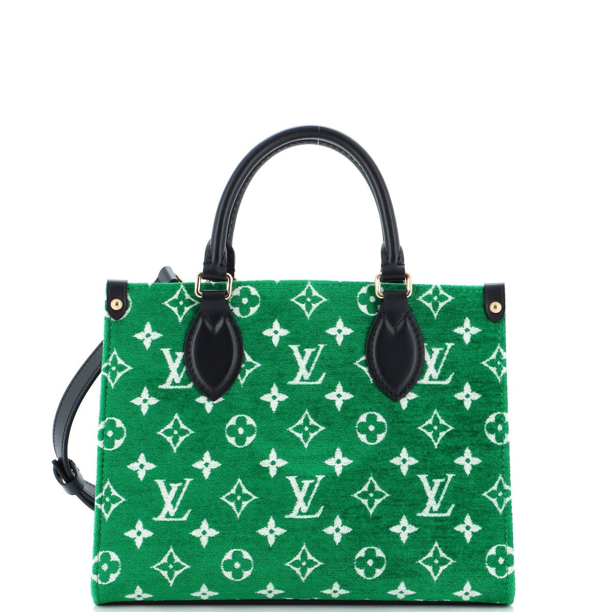 Louis Vuitton OnTheGo Tote LV Match Monogram Jacquard Velvet PM