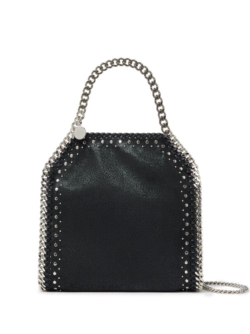 Stella Mccartney Women's Falabella Mini Tote Bag in Black | Size UNI | 371223WP04091000
