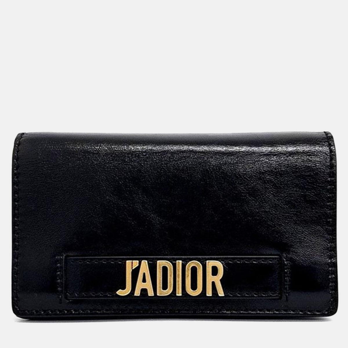 Dior Christian Black Leather J'Adior Mini Crossbody bag